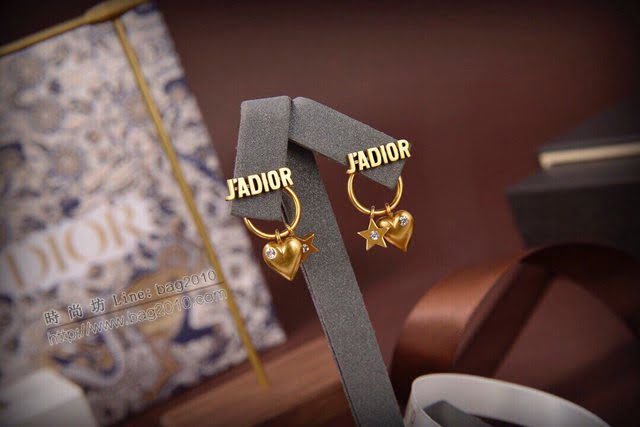 Dior飾品 迪奧2021經典熱銷新款字母耳釘耳環  zgd1179